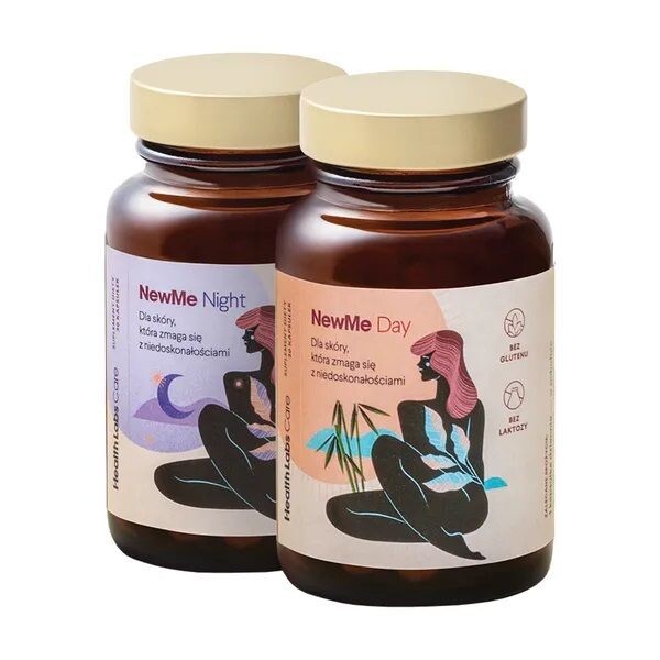 

Подготовка волос, кожи и ногтей Health Labs NewMe NewMe Day + NewMe Night, 60 шт
