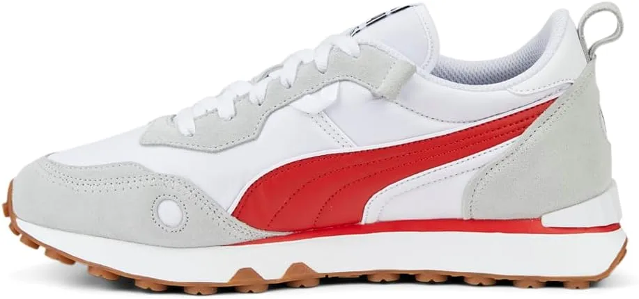 Кроссовки PUMA Rider FV Future Vintage, белый/красный/серый — фото 3