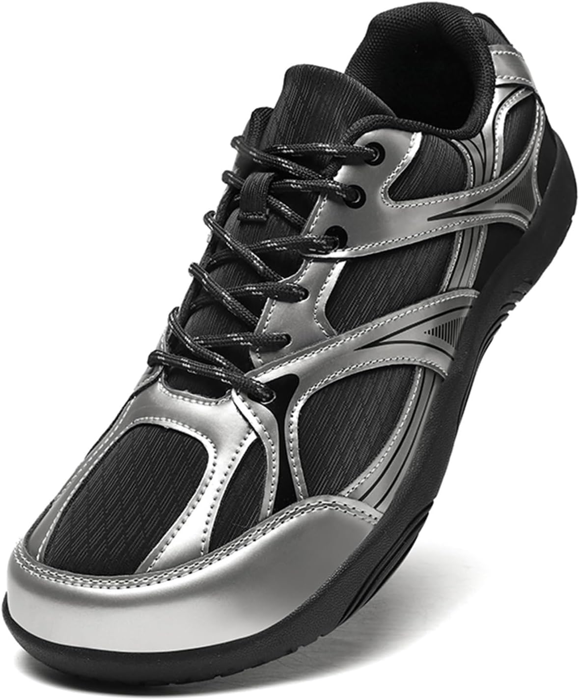 

Мужские босоножки с широкой носочной частью для тренировок в зале, кроссовки для кросс-тренинга Spwagym, серебро