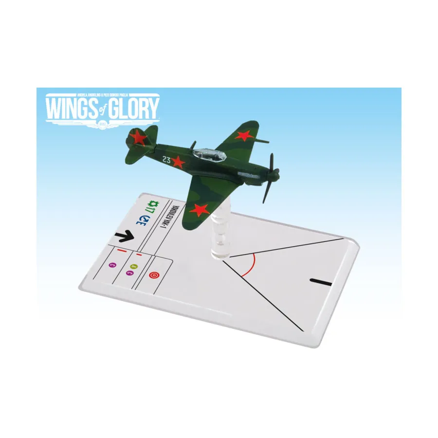 

Яковлев Як-1 - Лидия Владимировна Литвяк, Wings of Glory - WWII - Airplane Packs - Series I (1:200)