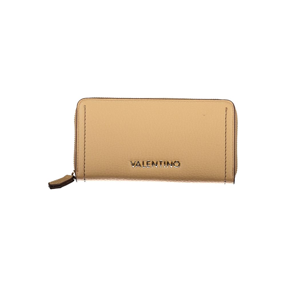 

Бежевый полиэтиленовый женский кошелек Valentino Bags