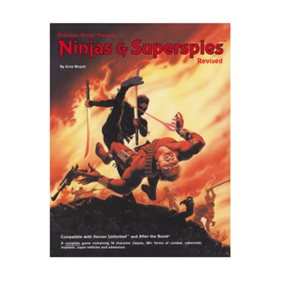 

Ninjas & Superspies (Revised Edition), Ninjas & Superspies, твердый переплет