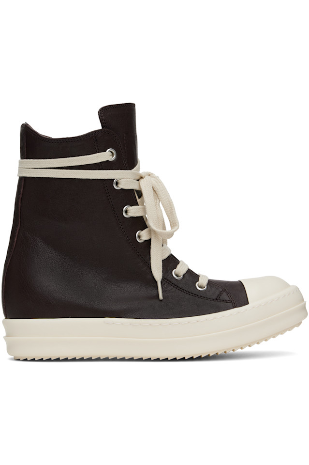 Кроссовки из козьей кожи Hollywood Rick Owens, мультиколор