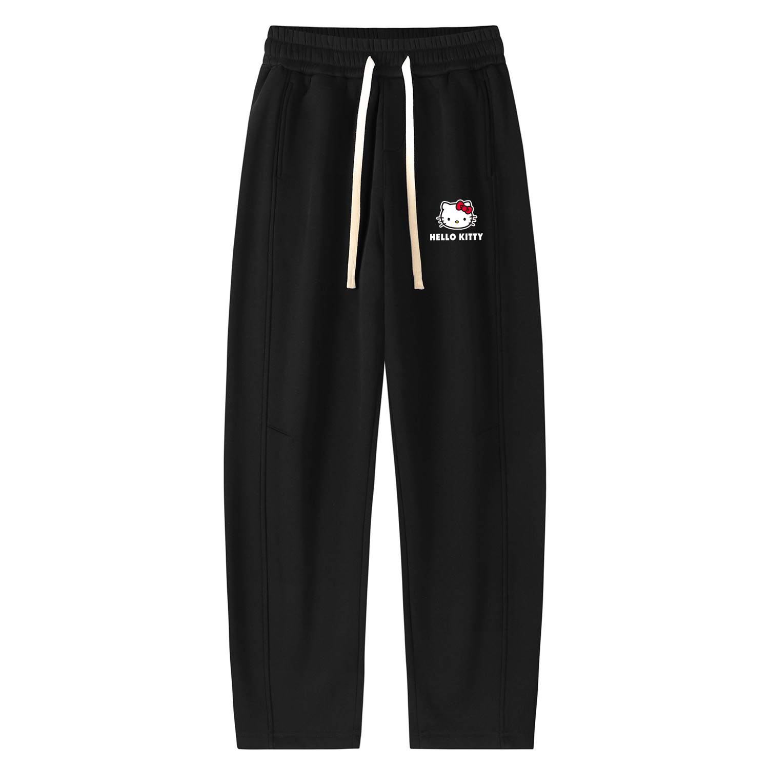 

Sanrio Хелло Китти Hello Kitty SS25 повседневные брюки Unisex белый