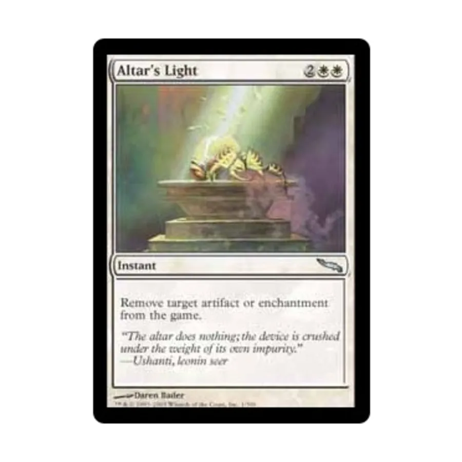 

CCG Свет Алтаря (U), MTG - Mirrodin