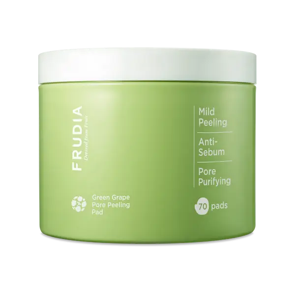 

Нормализующие пилинг-диски для лица, 70 шт./1 упаковка. Frudia Green grape