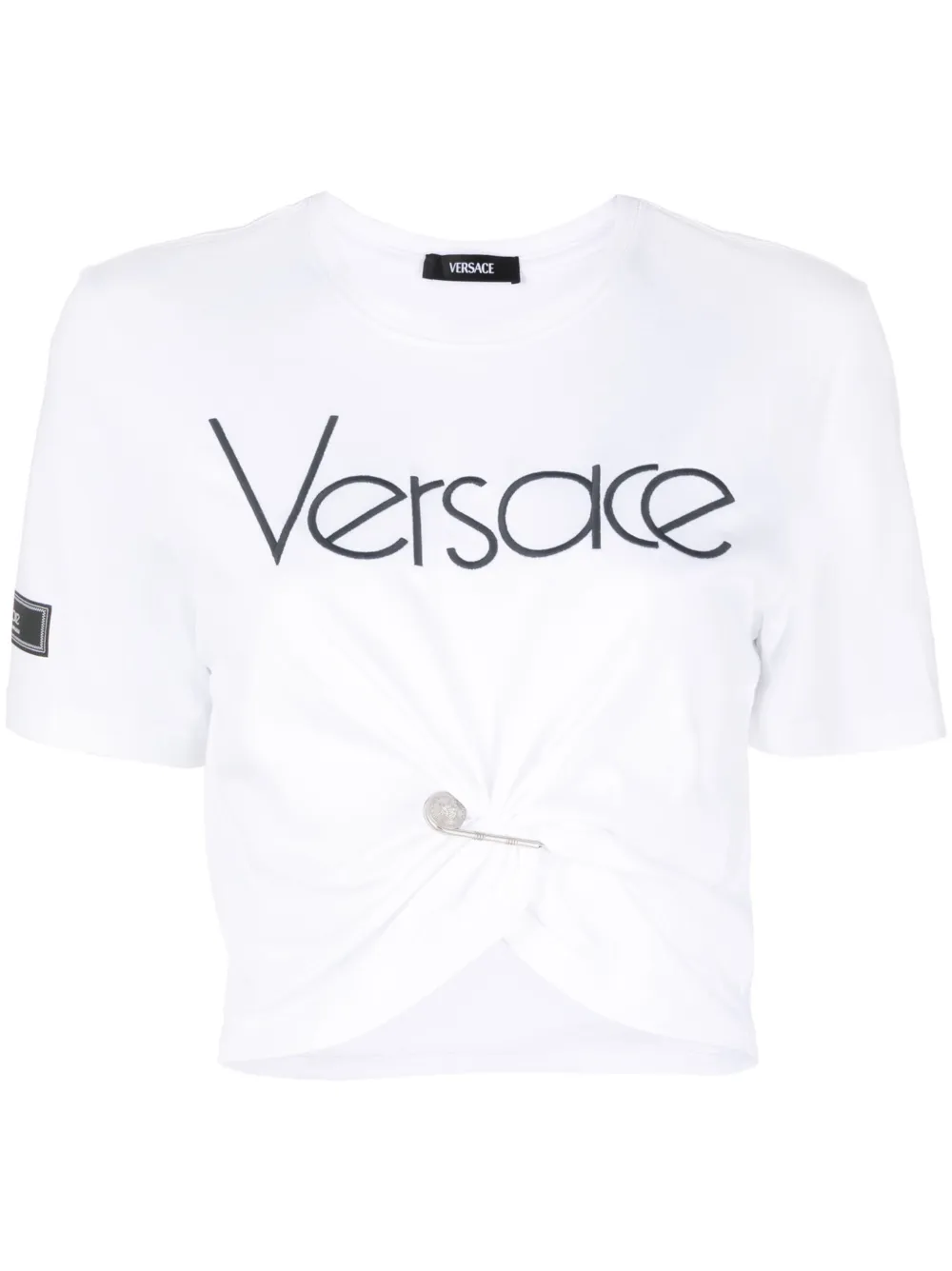 

Футболка Safety Pin 1978 Re-Edition VERSACE, белый