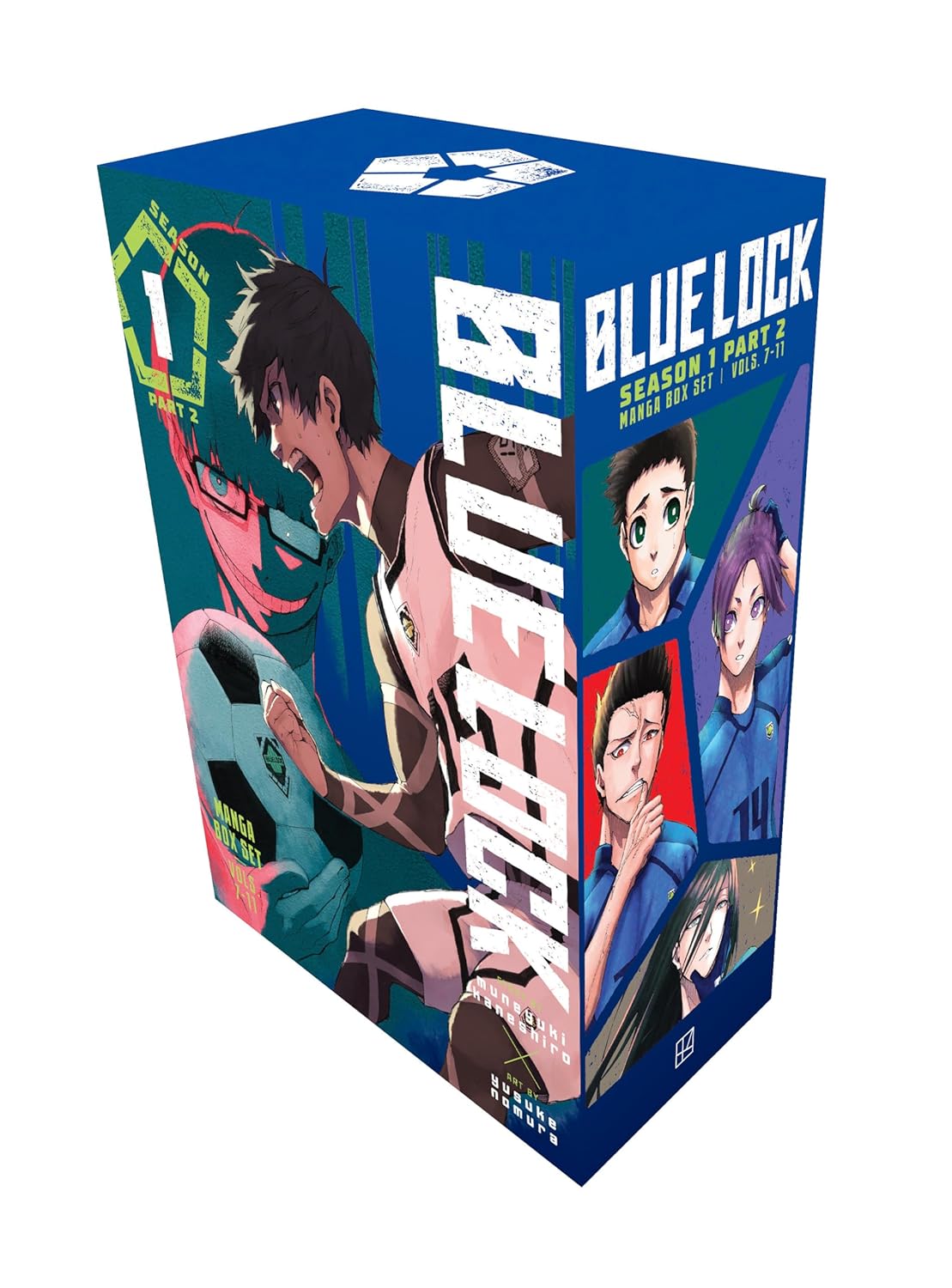 

Blue Lock Season 1 Part 2 Manga Box Set (Blue Lock Manga Box Set) (Kodansha Comics)