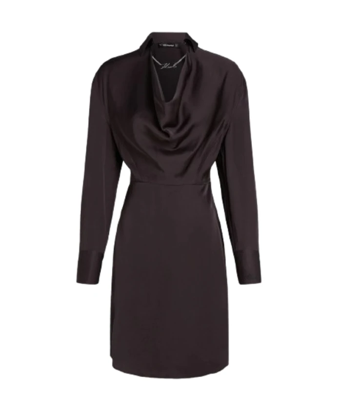 

Короткое платье Karl Lagerfeld, черный