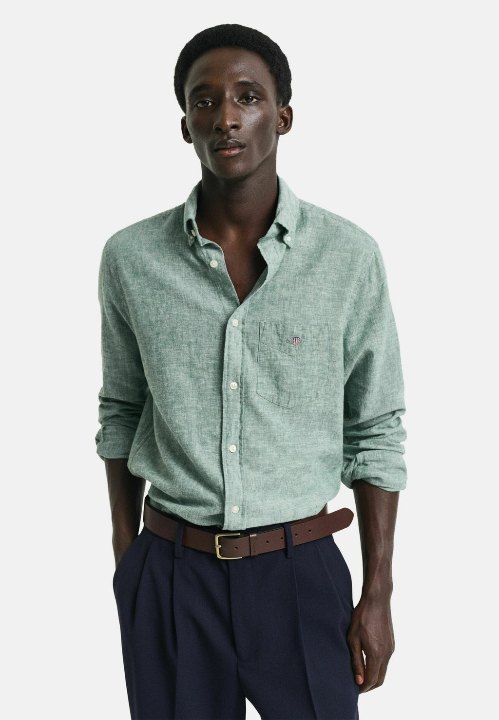 

Рубашка REGULAR FIT GANT, зеленый