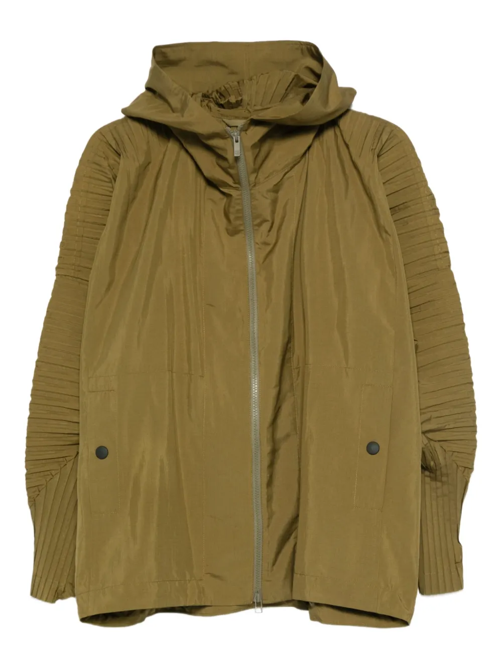 

Бомбер на молнии Homme Plissé Issey Miyake, зеленый