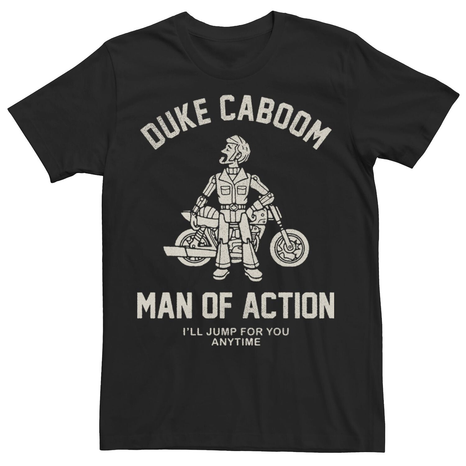 

Мужская футболка «История игрушек» Duke Caboom Man Of Action Disney / Pixar