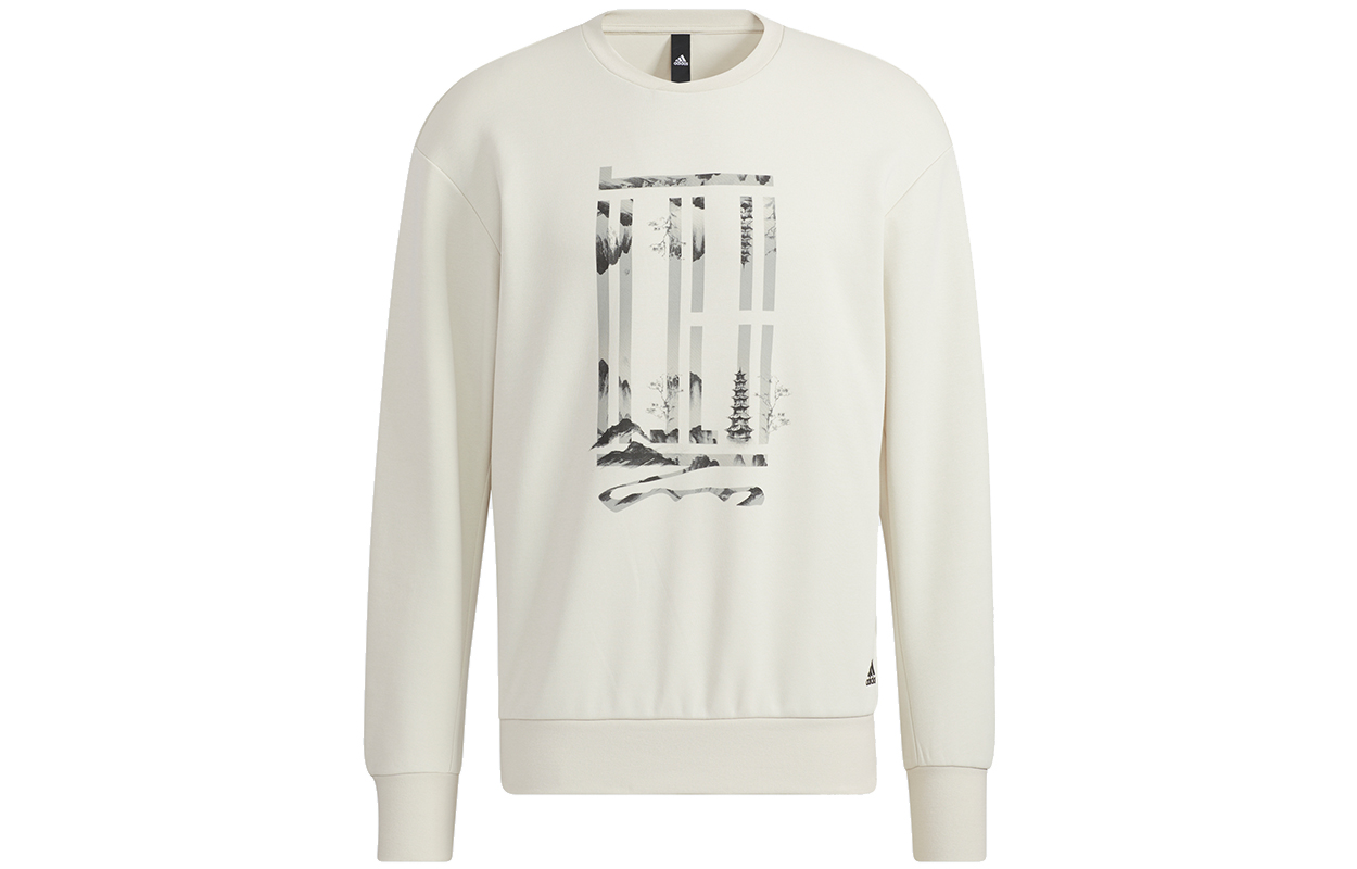 

Свитшот мужской цвета экрю Adidas, Ecru