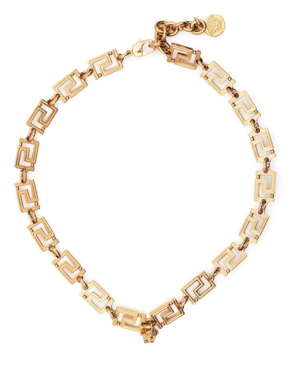 

Колье с узором Greca Versace, золотой