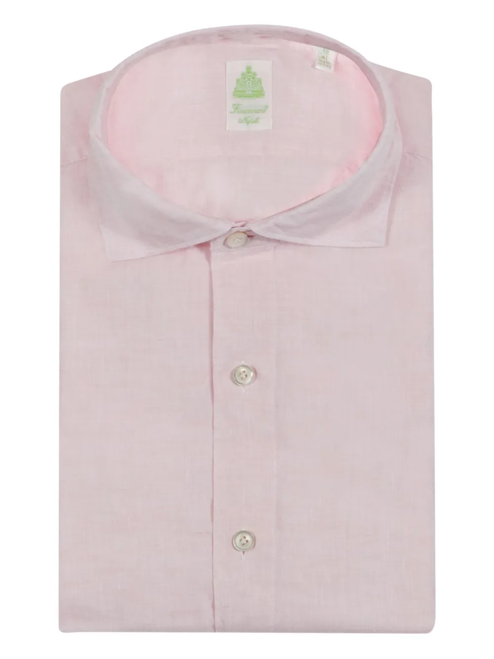 

Рубашка на пуговицах Finamore 1925 Napoli, розовый