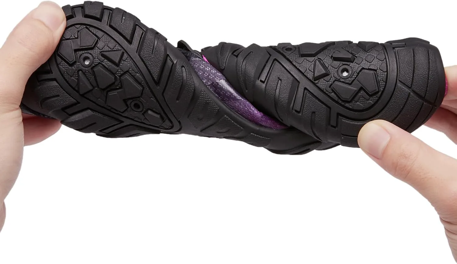 

Водные туфли Racqua для мужчин и женщин, быстрая сушка, градиентные цвета, обувь для ходьбы босиком, спортивные, для плавания, серфинга и пляжа, розовый/черный