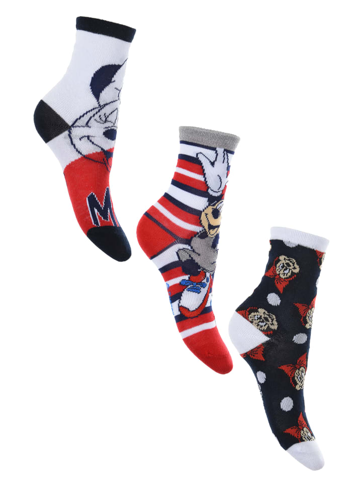 

Носки Disney Minnie Mouse, разноцветный
