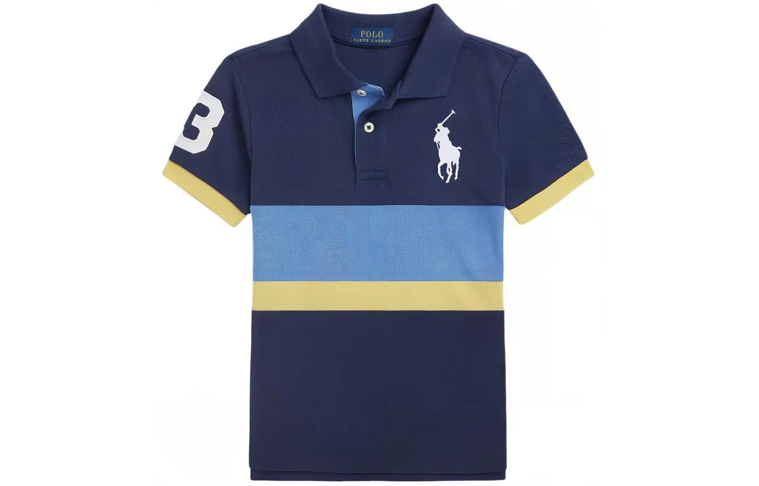 Футболка Polo Ralph Lauren темно-синяя детская