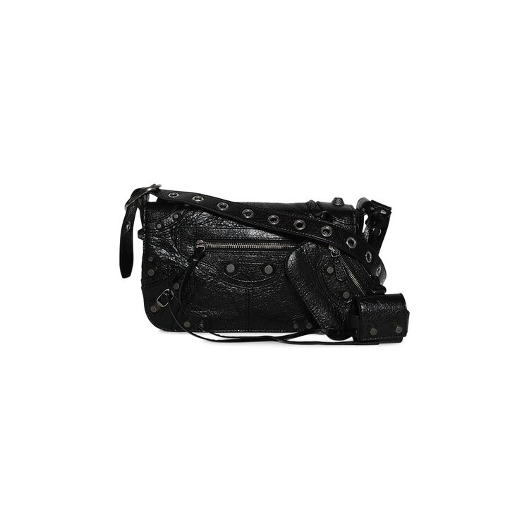 

Сумка через плечо Balenciaga Le Cagole XS Flap Bag, черный