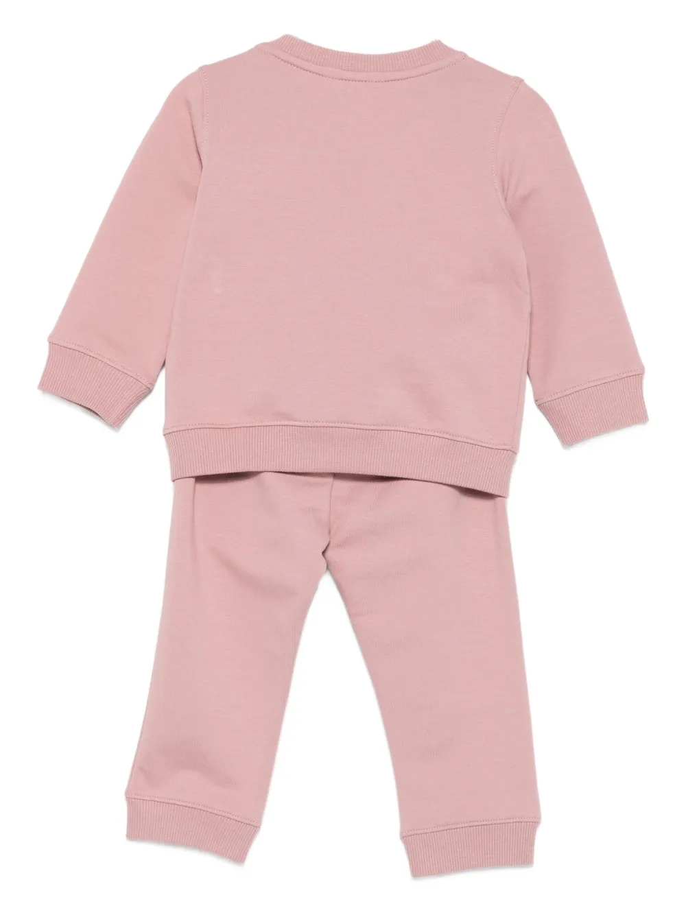 Спортивный костюм с вышитым логотипом K Way Kids, розовый — фото 2
