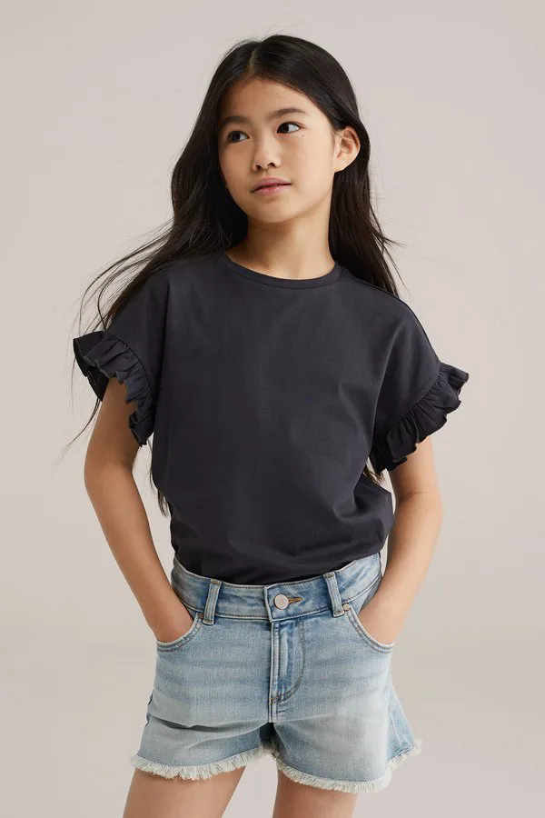 Простая футболка We Fashion, Black — фото 3