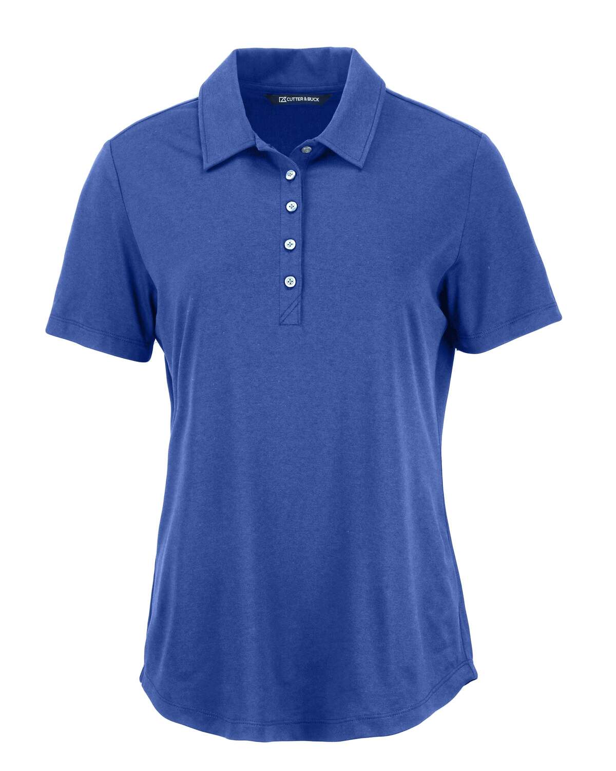 

Женское поло Cutter & Buck Coastline Epic Comfort из переработанного материала, синий