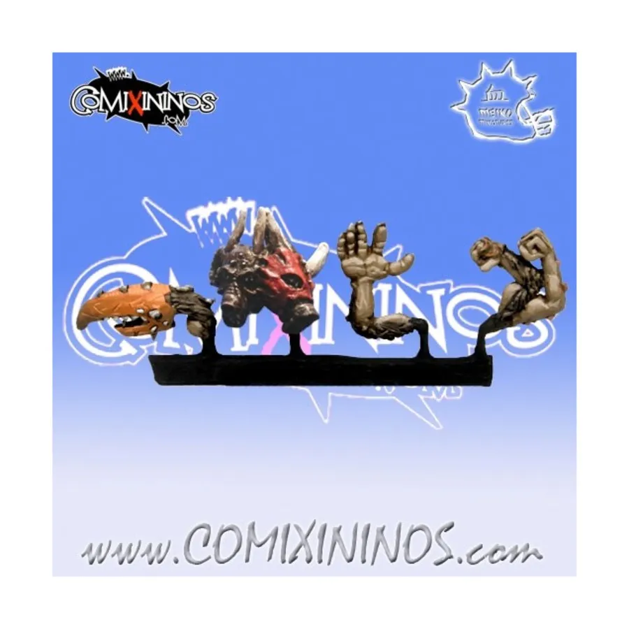 

Зверолюдские мутации, Fantasy Football Miniatures - Accessories (28mm)