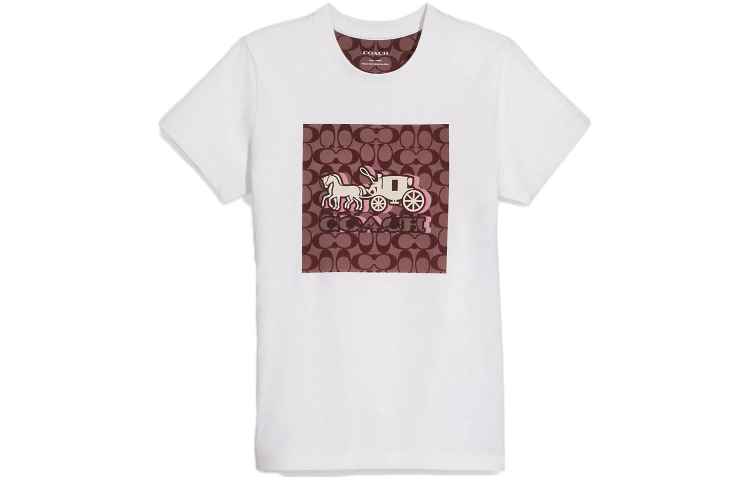 

Футболка женская белая Coach