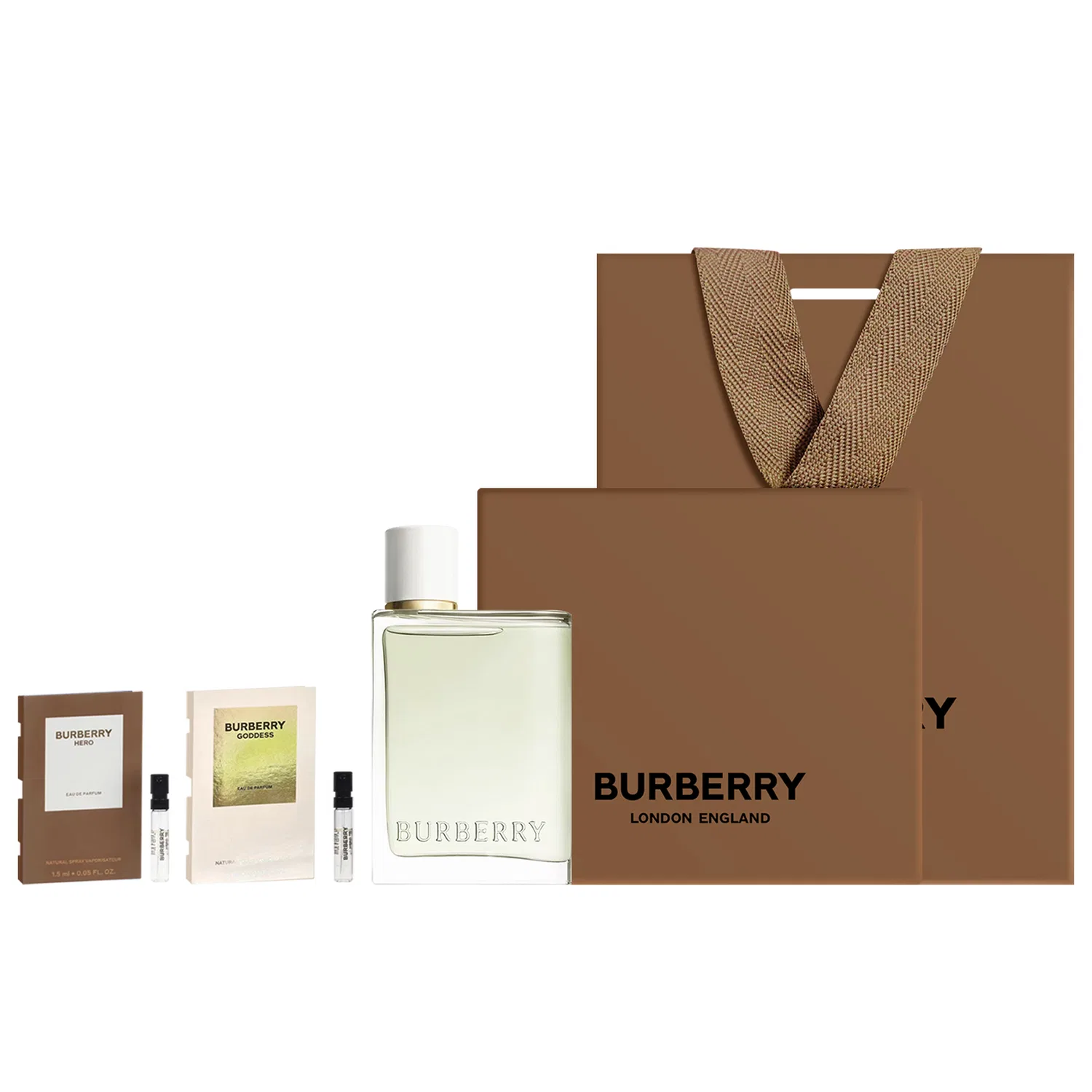 Набор парфюмерии Burberry Fruity Light Perfume 30ml + Goddess Perfume 1.5ml Box — фото 3