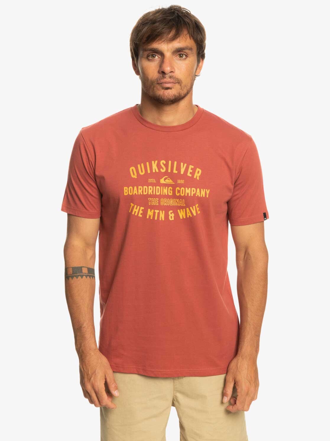 

Футболка Quiksilver QS SURF LOCKUP SS, красный