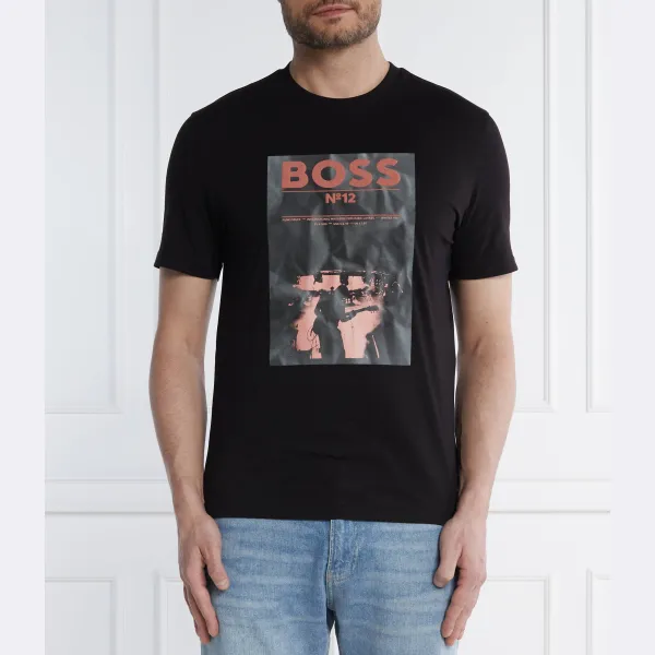 

Футболка стандартного кроя Boss, черный
