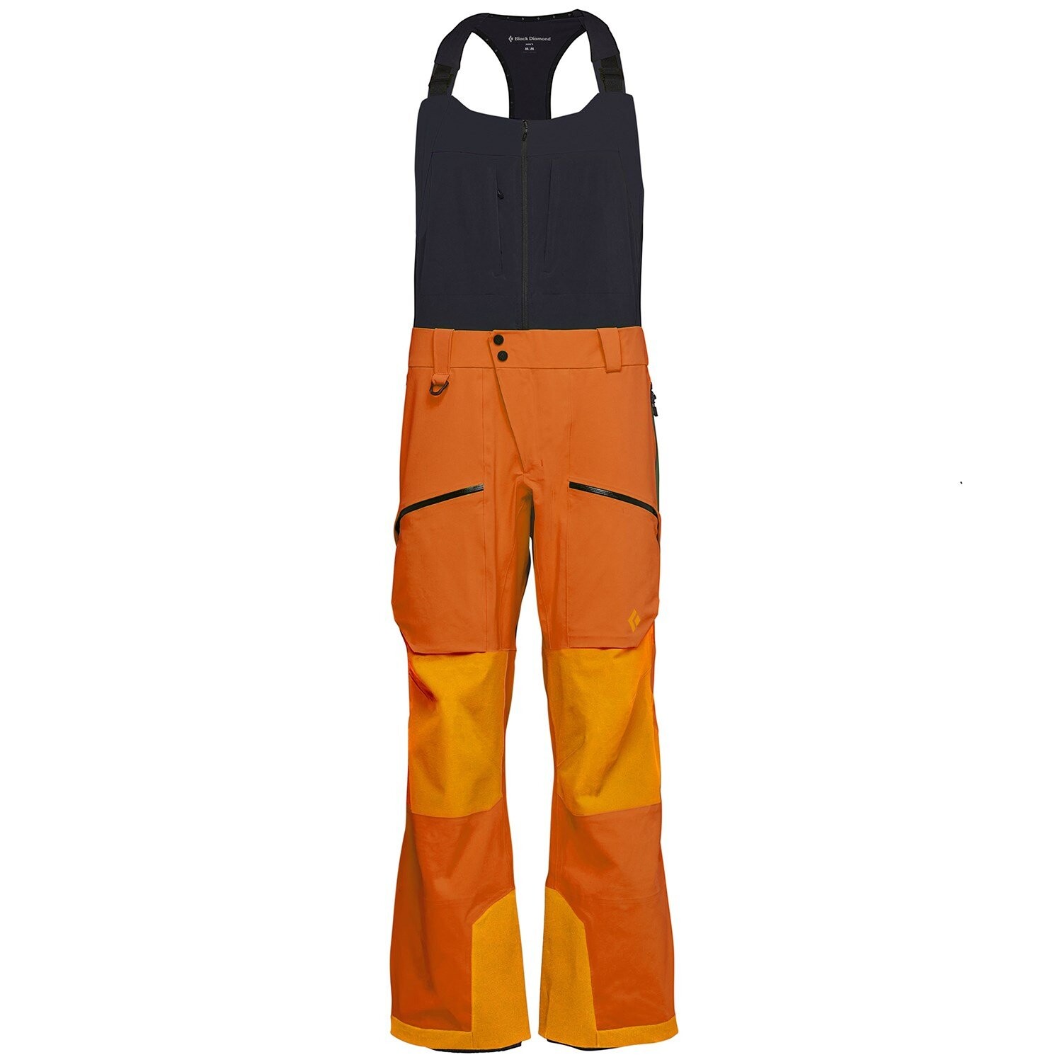 

Брюки Black Diamond Recon Stretch Pro Bib, цвет BD Orange/Flame Orange