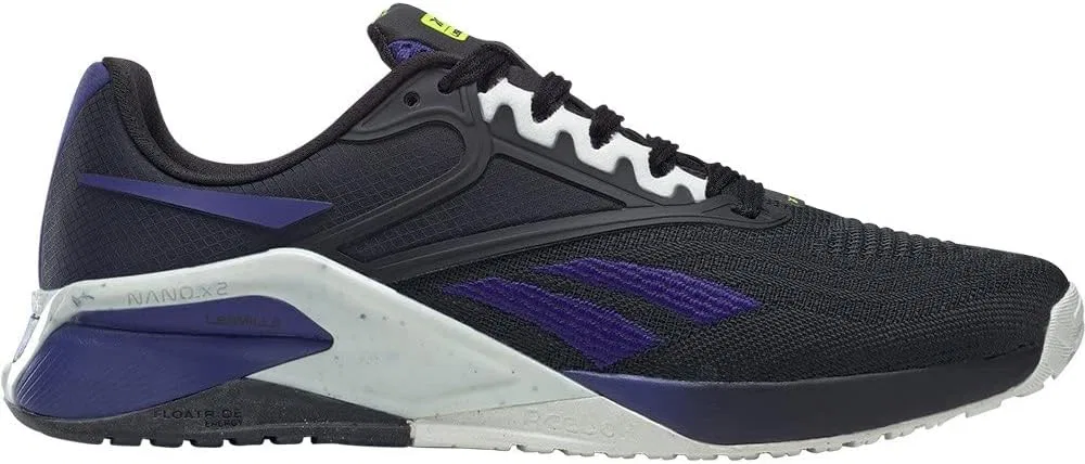 Кроссовки Reebok Herren Nano X2, Core Black Bold Purple Chalk
