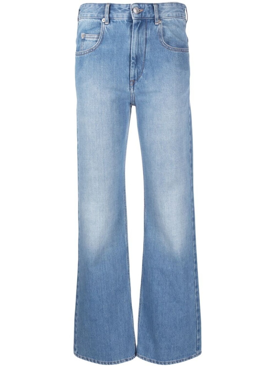 

MARANT ÉTOILE джинсы bootcut с завышенной талией, синий