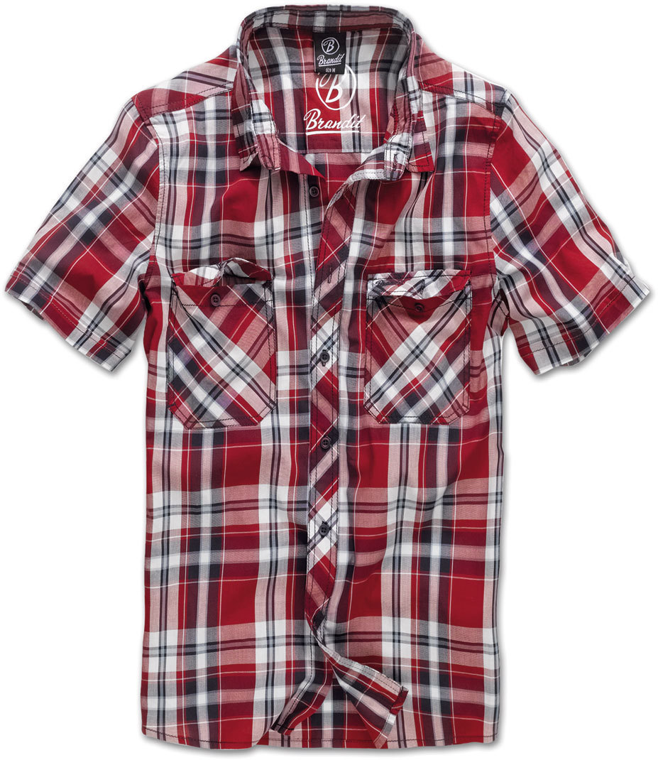 

Рубашка Brandit Roadstar Shirt, красный