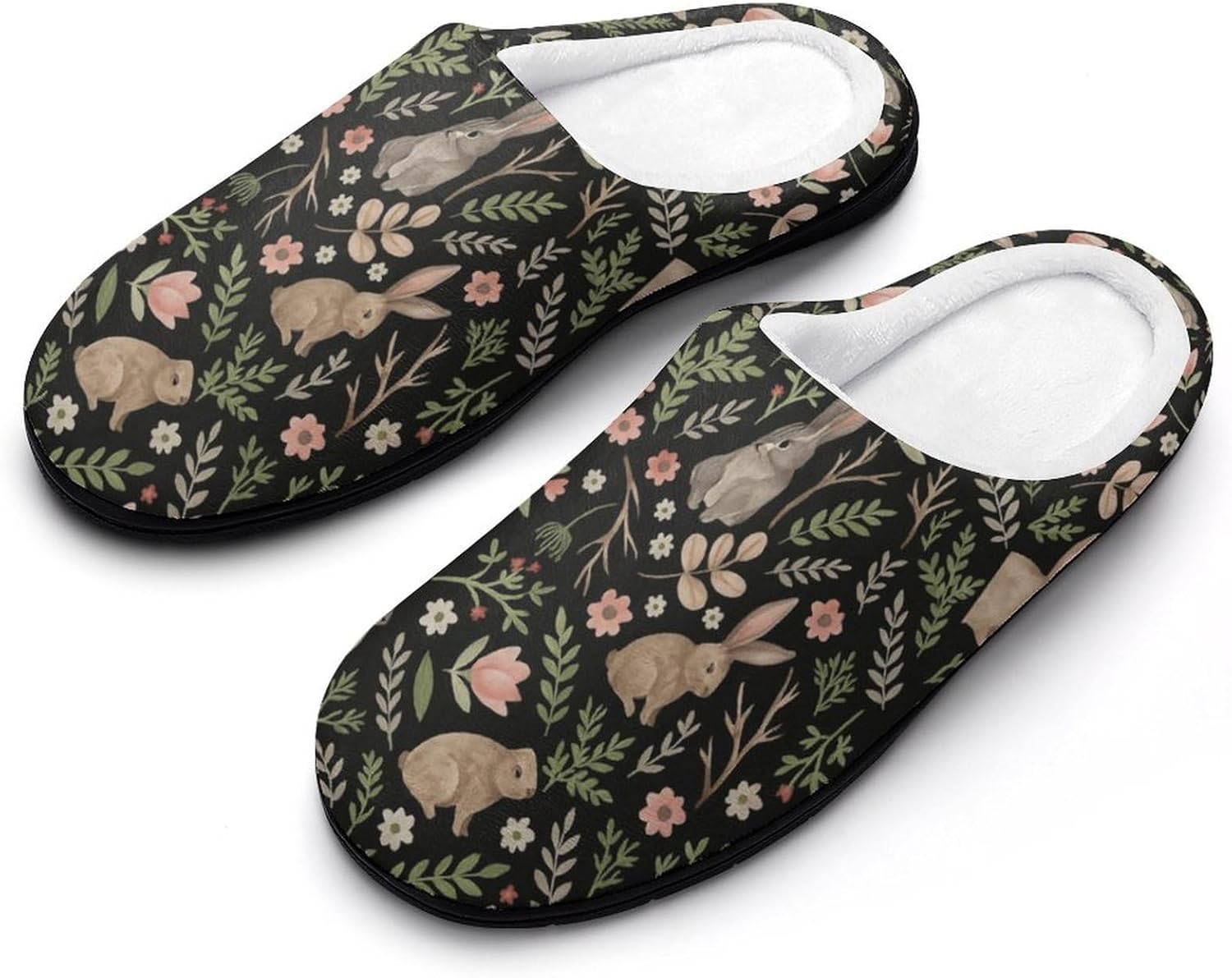 

Мужские хлопковые тапочки Chickens Hearts для дома и улицы, теплые, удобные, мягкие и нескользящие Daihanle, розовый