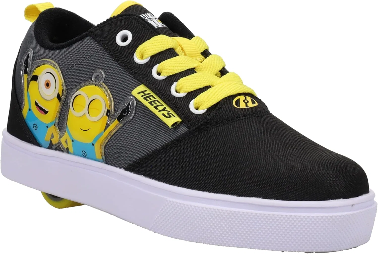 Мужские кроссовки HEELYS Pro 20 Minions на колесиках, Black Yellow