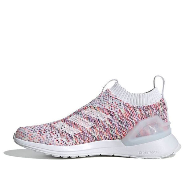 

Кроссовки Rapidarun без шнурков вязки j Adidas, белый