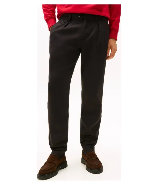 Брюки чинос HARLEM tapered fit Tommy Hilfiger, черный