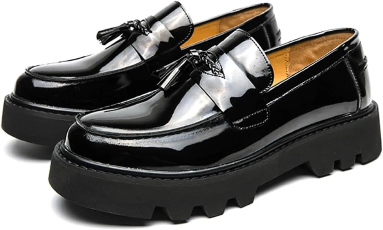 Лоферы мужские Loafers, N4-black Aokisx