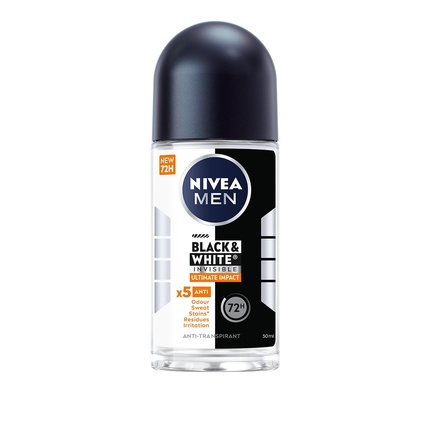 

Мужской дезодорант-ролик Black & White Ultimate Impact Nivea