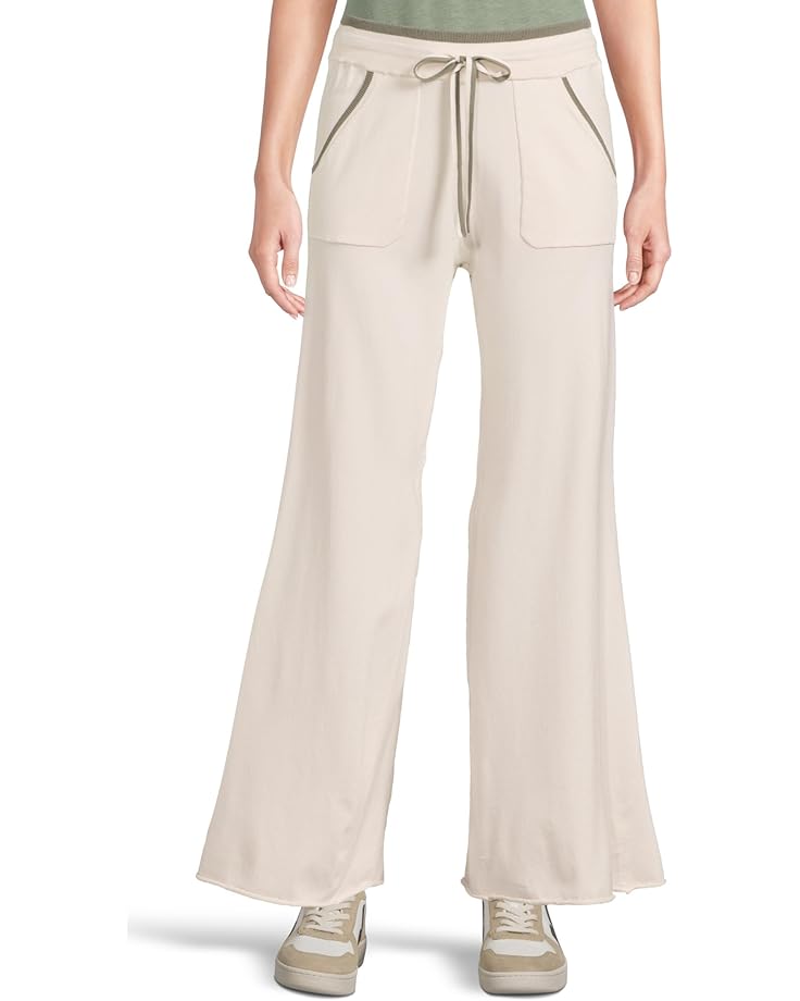 

Брюки Splendid Veronica Crop Wide Leg Pants, цвет Moonstone/Soft Vob