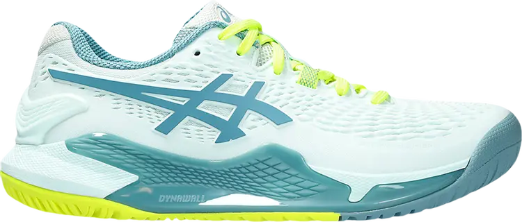 Кроссовки Wmns Gel Resolution 9 'Soothing Sea Gris Blue', синий
