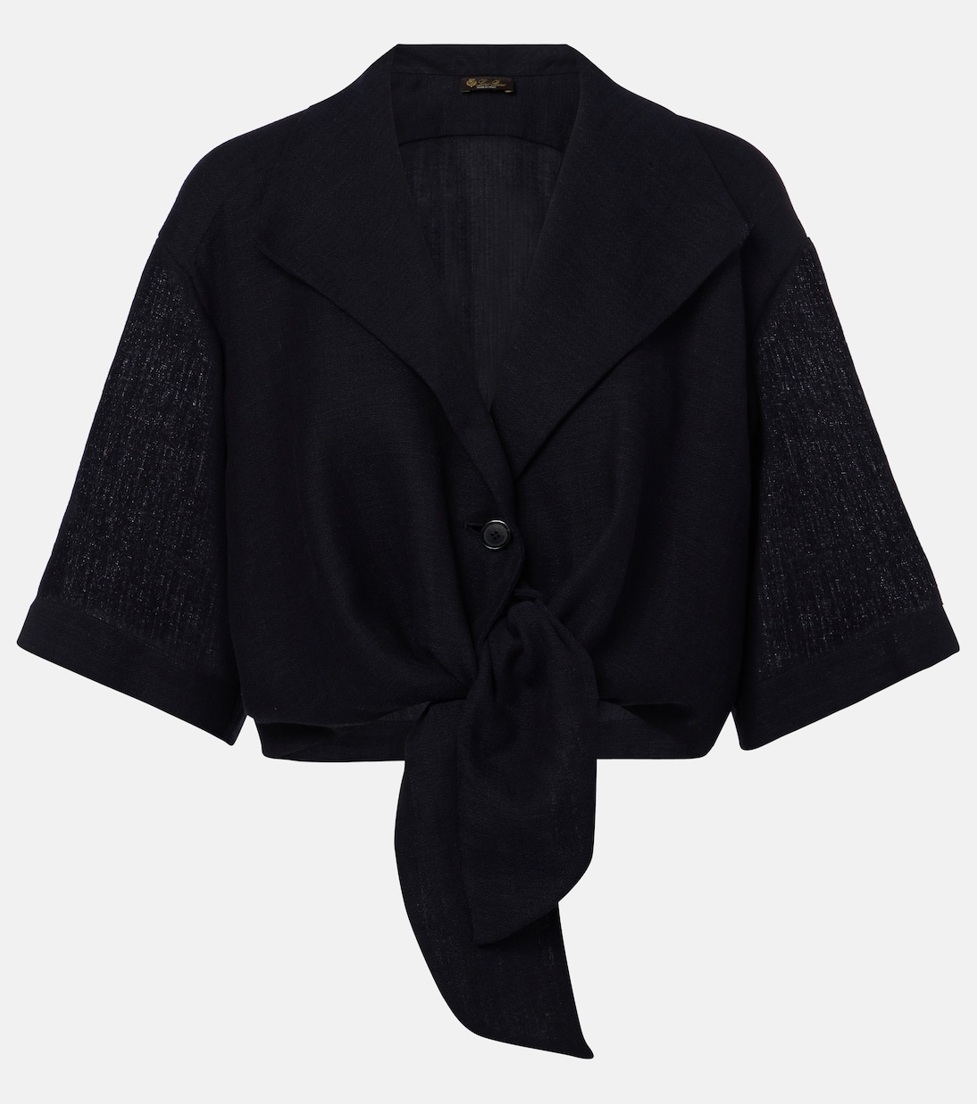 

Рубашка из натуральной шерсти Джанет Loro Piana, Blue Navy