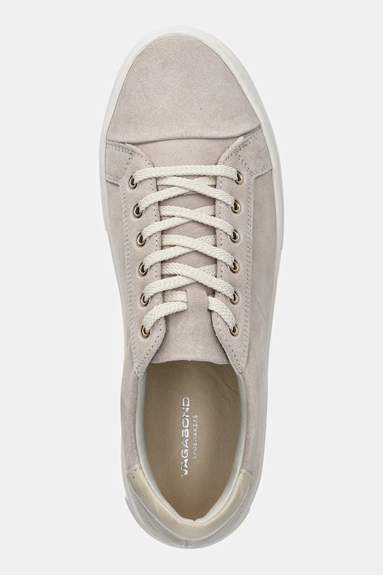 Замшевые кроссовки Zoe Platform Vagabond Shoemakers, бежевый — фото 4