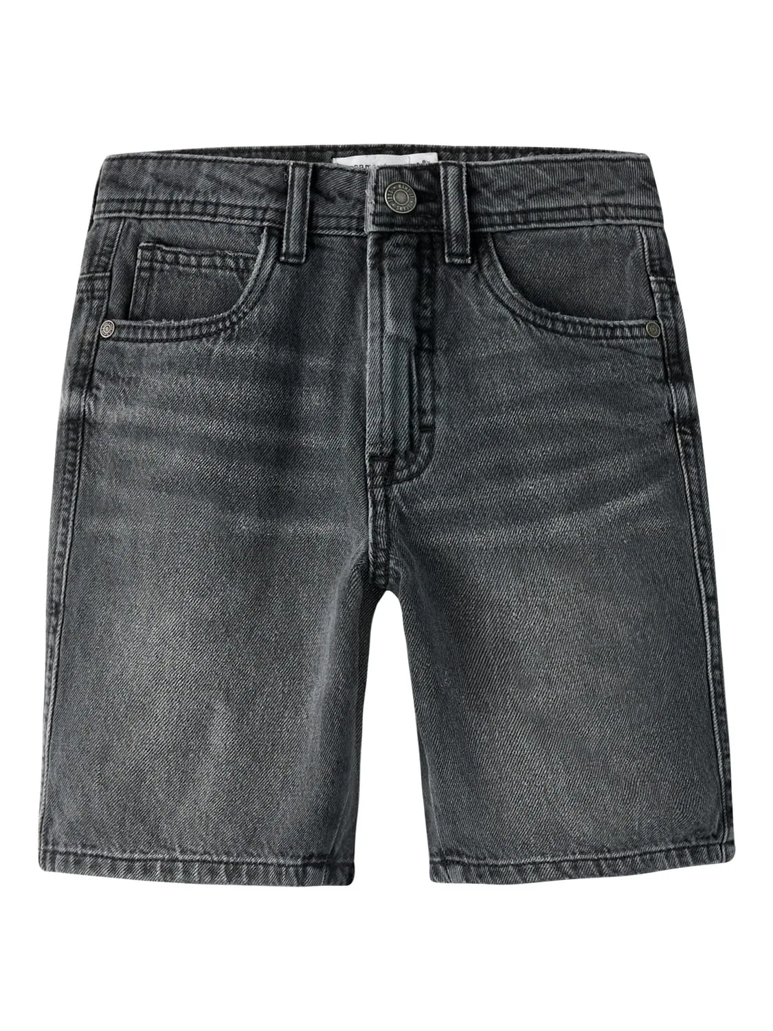 Шорты джинсовые, regular fit, Name it, black denim