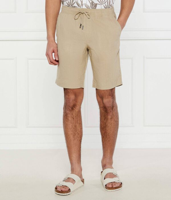

Льняные шорты harlem po Regular fit Tommy Hilfiger, желтый