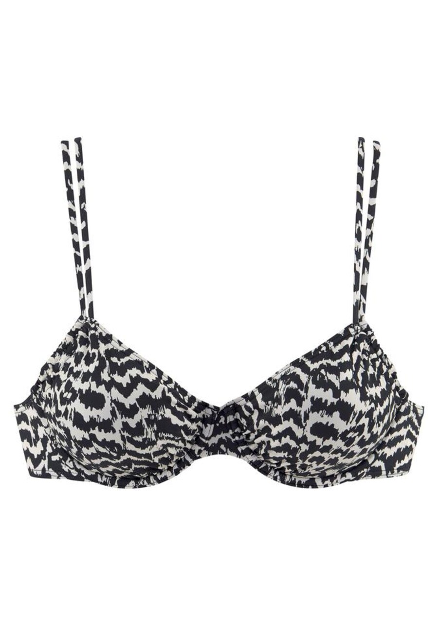 

Футболка-топ бикини LASCANA, Black