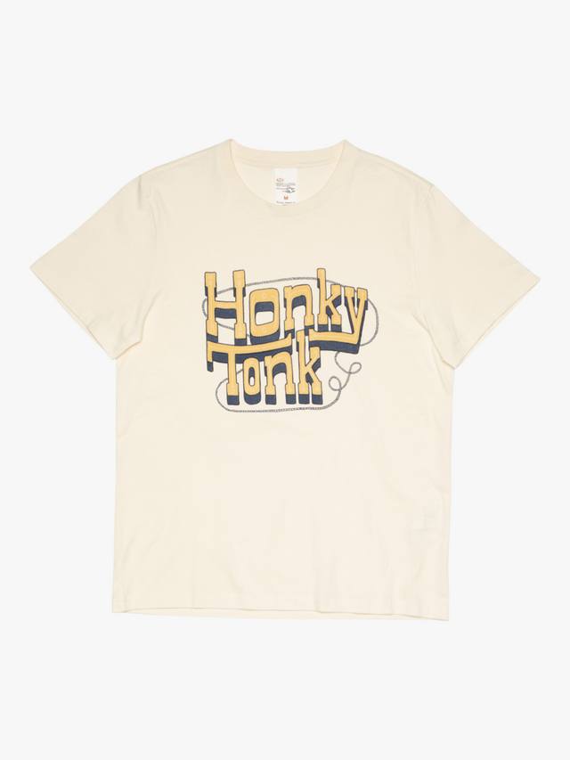 

Хлопчатобумажная футболка roy honky tonk Nudie Jeans, экрю