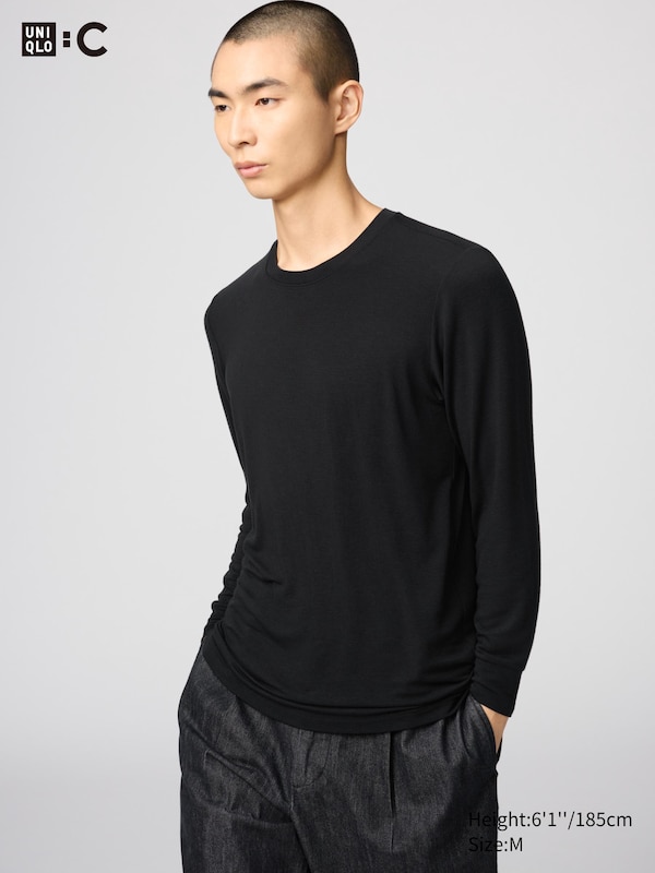 

Футболка HEATTECH Extra Warm с добавлением кашемира Uniqlo, 09 black, Черный, Футболка HEATTECH Extra Warm с добавлением кашемира Uniqlo, 09 black